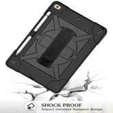 Contrast Color Silicone + PC Combination Case with Holder